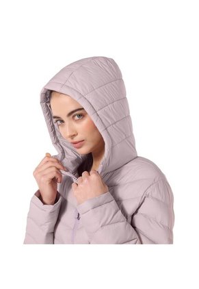 Chaqueta Acolchada Para Mujer Sophora Con Strap Morada