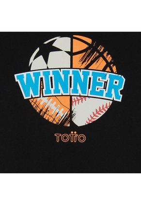 Camiseta Para Niño Proyecty Negra