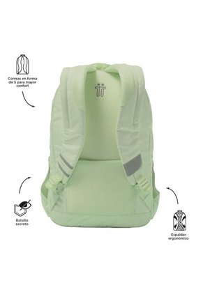 Morral Universitario Porta PC 15.4" Indo Verde Mujer