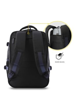 Morral Multifuncional De Viaje Mediano Trip Azul