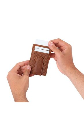 Portadocumentos De Cuero Mag Café