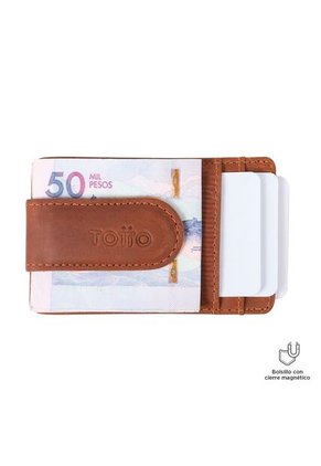 Portadocumentos De Cuero Mag Café