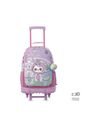 Maleta Para Niña Con Ruedas Magic Spark Grande Rosado de Totto