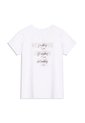 Camiseta Estampada Para Mujer Prime Manga Corta Blanca de Totto