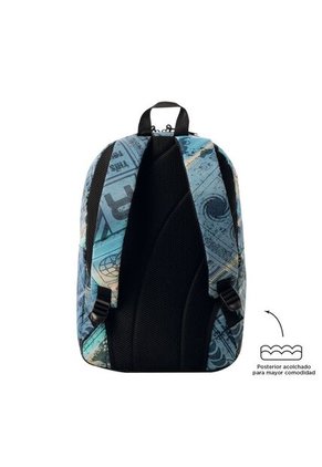 Morral Universitario Porta PC 14" Tocax Gris Hombre