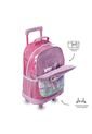 Maleta Para Niña Con Ruedas Magic Spark Grande Rosado de Totto