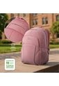 Morral Mochila Para Mujer Porta Pc Rosa Claro Cambri Totto de Totto