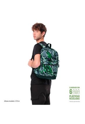 Morral Universitario Porta PC 14" Tocax Gris Hombre