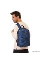 Morral Para Hombre Marvel Blue Mediano Azul de Totto