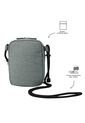 Bolso Para Hombre Riva Crossbody Pequeño Gris de Totto