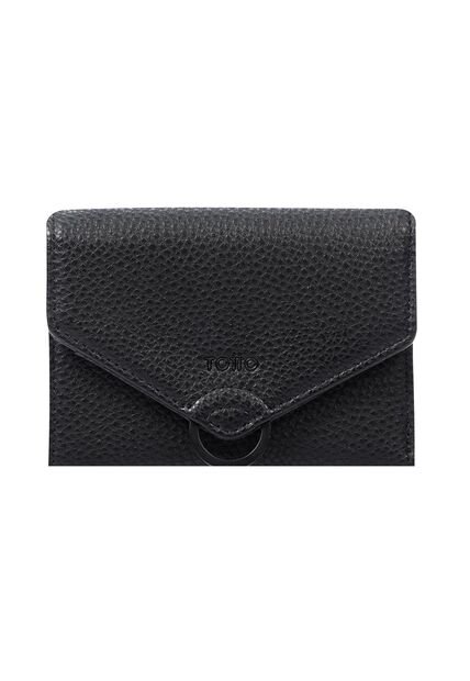 Billetera Para Mujer Soft Ney Negra Pequeña