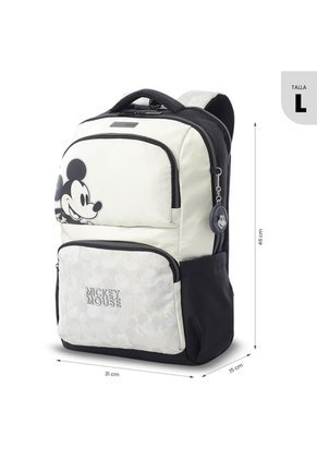 Morral Para Mujer Mickey White Grande Blanco