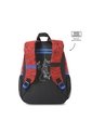 Morral Para Niño Spiderman Urban Mediano Color Rojo de Totto