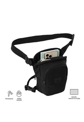 Riñonera Para Hombre Chill Kra Negra