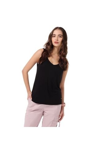 Top Para Mujer Guacamaya Negro Totto