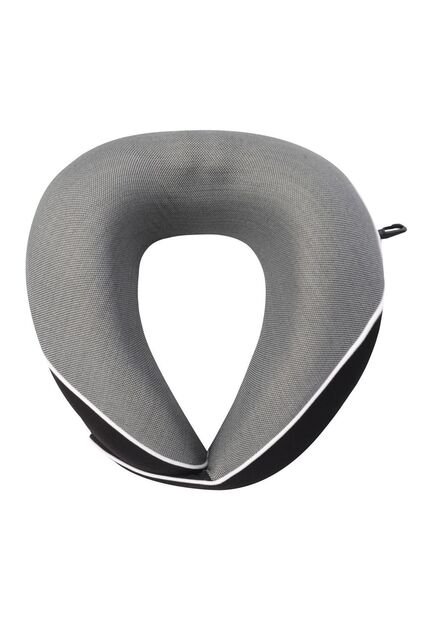 Almohada De Viaje Memory Foam Plane Negra