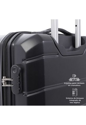 Maleta De Cabina 360 Rayatta 10 Kilos Negra