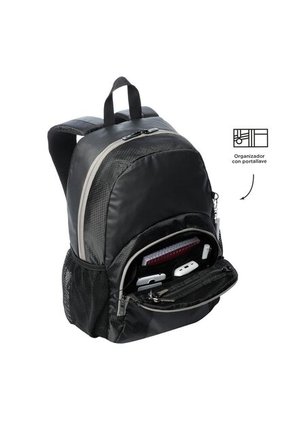 Morral Universitario Teck 2.0 Porta PC 13" Negro Hombre