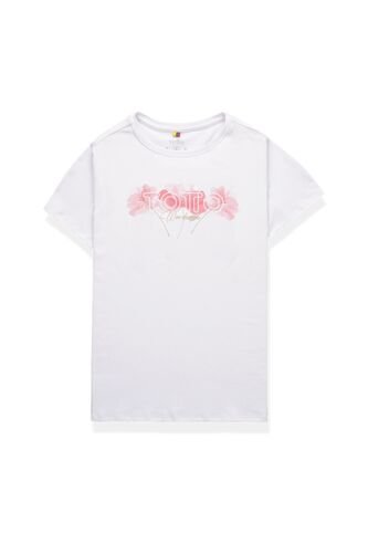 Camiseta Para Mujer Luxxel Blanca Totto