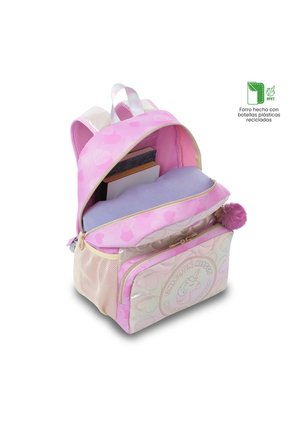 Morral Para Niña Unicorn Kisses Mediano Color Amarillo