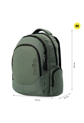 Morral Universitario Porta PC 15.4" Luciano 2.0 Verde Hombre