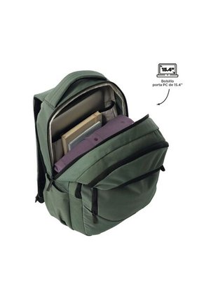 Morral Universitario Porta PC 15.4" Luciano 2.0 Verde Hombre