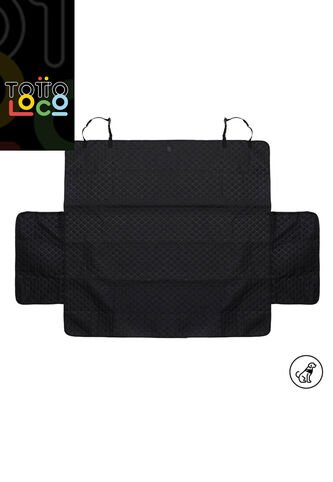 Protector De Carro Para Mascotas De Baul Trunk Negro Totto