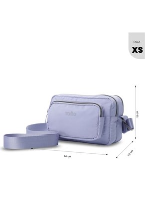 Bolso Para Mujer 2 En 1 Funty 3.0 Pequeño Morado