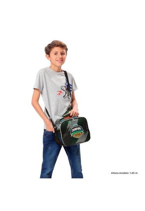 Lonchera Térmica Para Niño Multisport Grande Gris