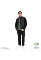 Chaqueta Acolchada Para Hombre Jetty Negra de Totto