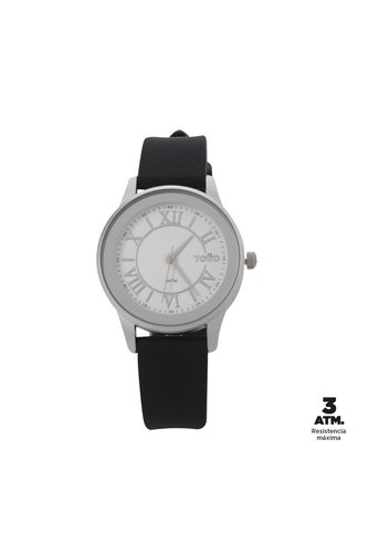 Reloj Análogo Hanna Color Negro Totto