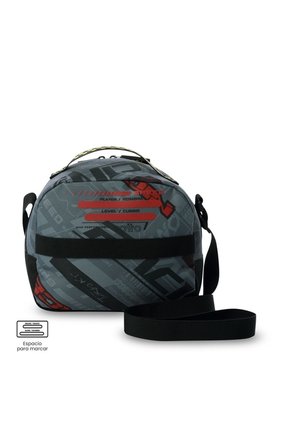 Lonchera Térmica Para Niño Grand Prix Mediano Gris