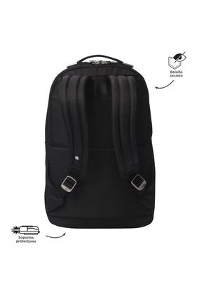 Morral Ejecutivo Porta PC16" Roxanne Negro Mujer
