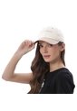 Gorra Beisbolera Pompe Color Blanca/Beige de Totto