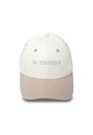 Gorra Beisbolera Pompe Color Blanca/Beige de Totto