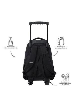 Morral Ruedas Porta PC 15.4" Renglon Negro