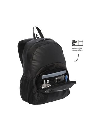 Morral Universitario Teck 2.0 Porta PC 13" Negro Hombre