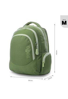 Morral Universitario Porta PC 15.4" Luciano 2.0 Verde Hombre