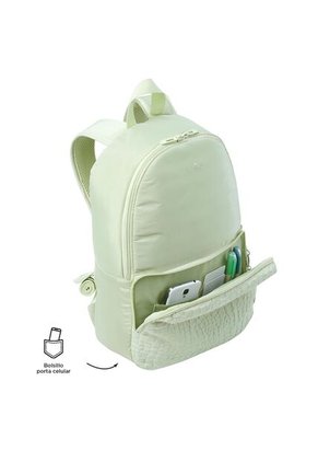 Morral Universitario Porta PC 13" Palencia Verde Mujer