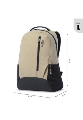Morral Universitario Detroit Porta PC 16" Café Hombre