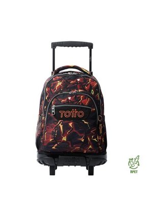 Morral Ruedas Niño Porta PC 15.4" Bomper Renglon Rojo