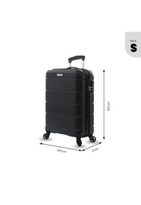 Maleta De Cabina 360 Rayatta 10 Kilos Negra