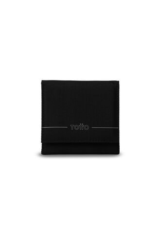 Billetera Hombre Sayle Grande Con RFID Blocker Negra Totto