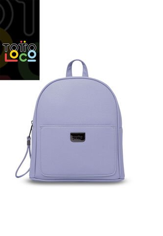 Morral Pequeño Para Mujer Smooth Morado Totto