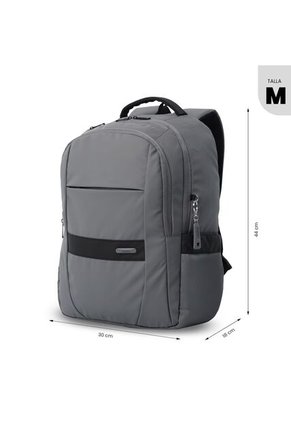 Morral Ejecutivo Porta PC 16" Wivetto 2.0 Gris Hombre
