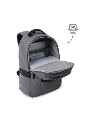 Morral Ejecutivo Porta PC 16" Wivetto 2.0 Gris Hombre