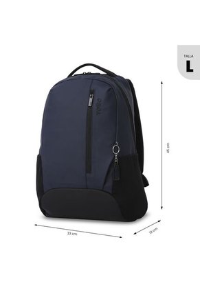 Morral Universitario Detroit Porta PC 16" Azul Hombre