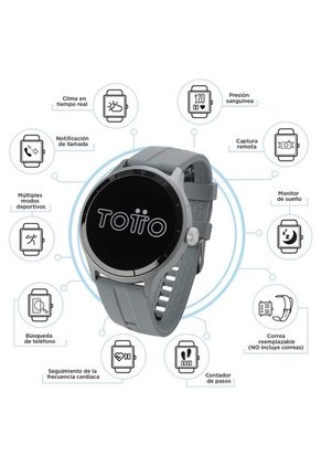 Reloj Inteligente R21 Smartwatch Color Gris