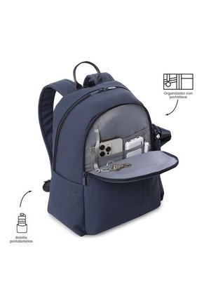 Morral Ejecutivo Porta PC 14" Bow Azul Mujer