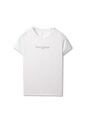 Camiseta Estampada Para Mujer Prime Manga Corta Blanca de Totto